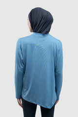 Taneeya Oversized Inner Top - Blue Stone