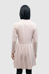 HIA Zaylin Baju Olahraga Wanita Dress Tennis - Almond