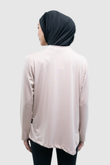 Taneeya Oversized Inner Top - Almond Milk