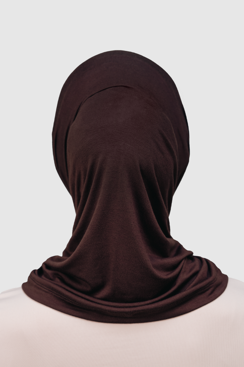 Nomi Sport Hijab Olahraga - Brown