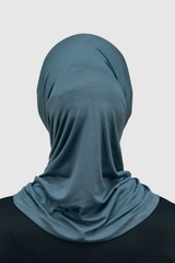 Nomi Sport Hijab Olahraga - Blue