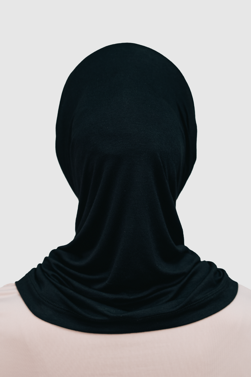 Nomi Sport Hijab Olahraga - Black