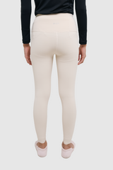 Lumi Fitted Sport Legging - Broken White