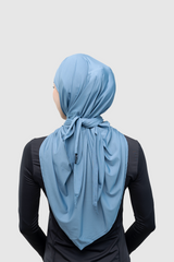 Mahveeca Hijab Instan - Blue Stone