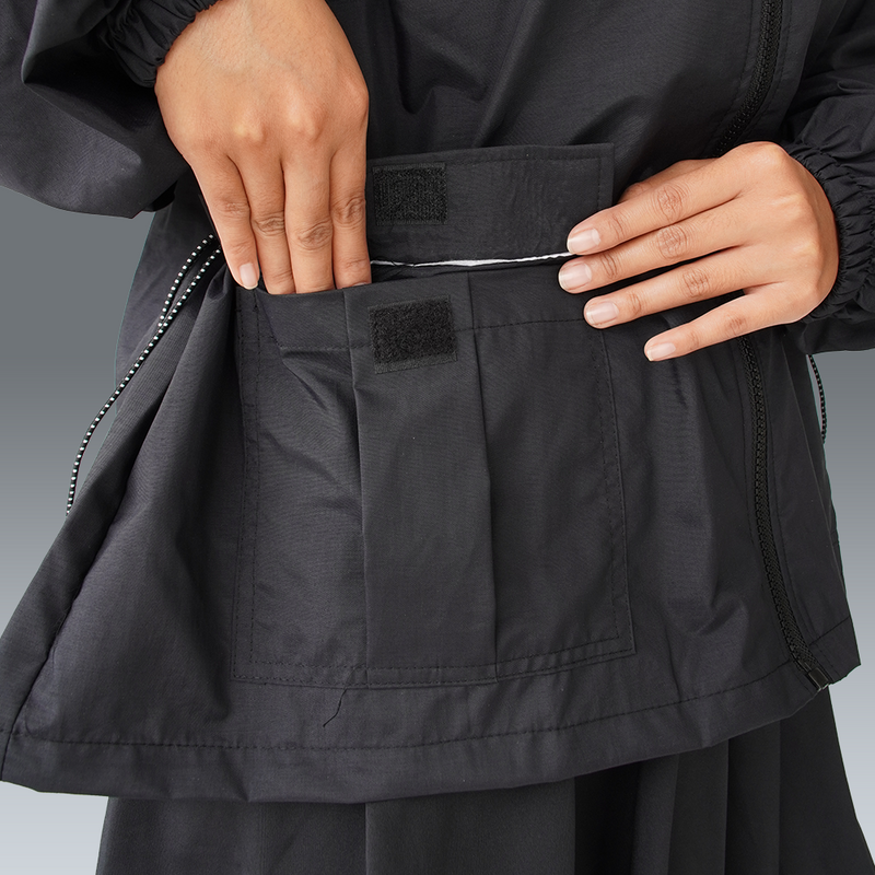 Nala Pleats Jacket - Black