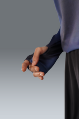 Nala Printed Long Sleeve - Navy