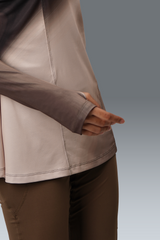 Nala Printed Long Sleeve - Brown