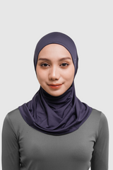 HIA Everywear Areesa 2.0 Sport Hijab - Dark Grey