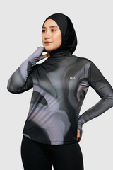 Bhava Printed T-Shirt - Black Printed