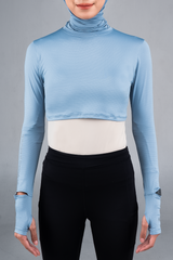 Kina Sport Crewneck Manset Olahraga - Ashley