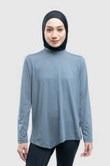 Taneeya Oversized Inner Top - Cool grey