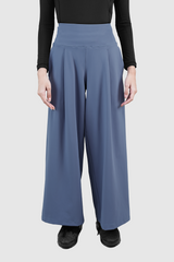 Nomi Sport Flare Pants - Blue