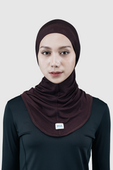 Nomi Sport Long Hijab - Brown