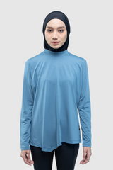 Taneeya Oversized Inner Top - Blue Stone