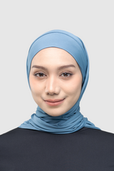 Mahveeca Hijab Instan - Blue Stone