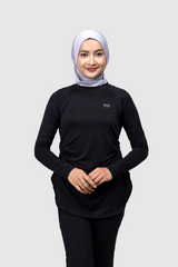 Shafa Body Fit Top - black