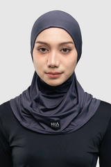 AREESA HIJAB - Dark Grey