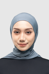 Mahveeca Hijab Instan - Dark Grey