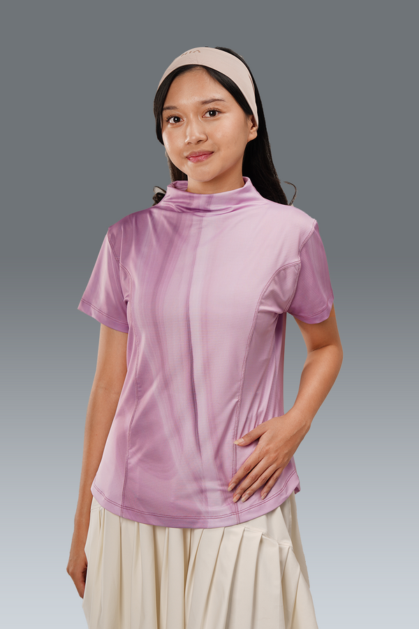 Nala Printed Short Sleeve - Pink