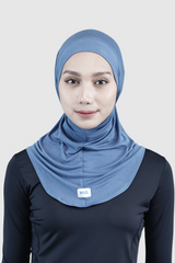 Nomi Sport Long Hijab - Blue