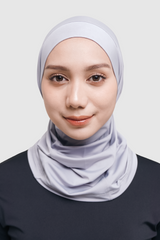 Lumi Sport Hijab - Light grey