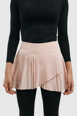 Lumi Pleats Sport Skort - Salmond Pink