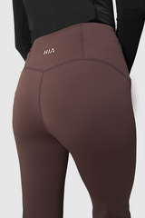 Lumi Flare Comfy Sport Legging - Brown