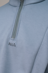 Nomi Half Zip Sport Sweater - Blue