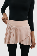 Lumi Pleats Sport Skort - Salmond Pink
