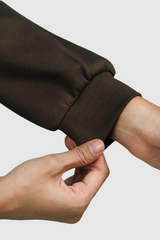 Nomi Half Zip Sport Sweater - Brown