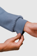 Nomi Half Zip Sport Sweater - Blue