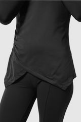 Lumi Slim Fit Ruched Sport - Black