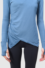 Lumi Slim Fit Ruched Sport - Slate