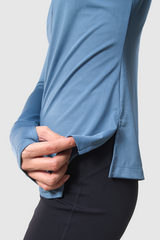 Lumi Slim Fit Ruched Sport - Slate