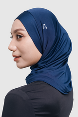 Lumi Sport Hijab - Navy