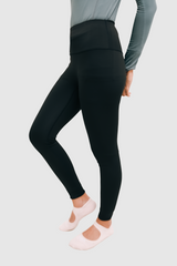Lumi Fitted Sport Legging - Black