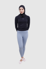 Lumi Fitted Sport Legging - Blue