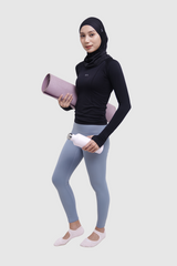Lumi Fitted Sport Legging - Blue