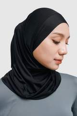 Lumi Sport Hijab - Black