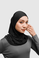HIA Everywear Areesa 2.0 Sport Hijab - Black