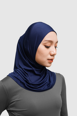 HIA Everywear Areesa 2.0 Sport Hijab - Navy