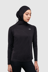 Kina Shirt Long Sleeve - Black