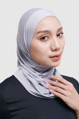 Lumi Sport Hijab - Light grey