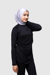 Shafa Body Fit Top - black