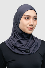 AREESA HIJAB - Dark Grey