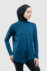 Taneeya Oversized Inner Top - Navy