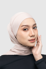 Mahveeca Hijab Instan - almond