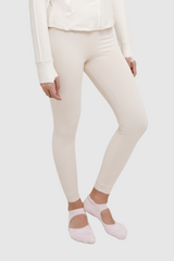 Lumi Fitted Sport Legging - Broken White