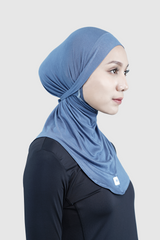Nomi Sport Long Hijab - Blue