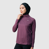 Kina Shirt Long Sleeve - Plum
